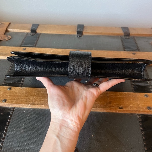 Authentic NWOT vintage Bally portfolio clutch - Picture 10 of 11